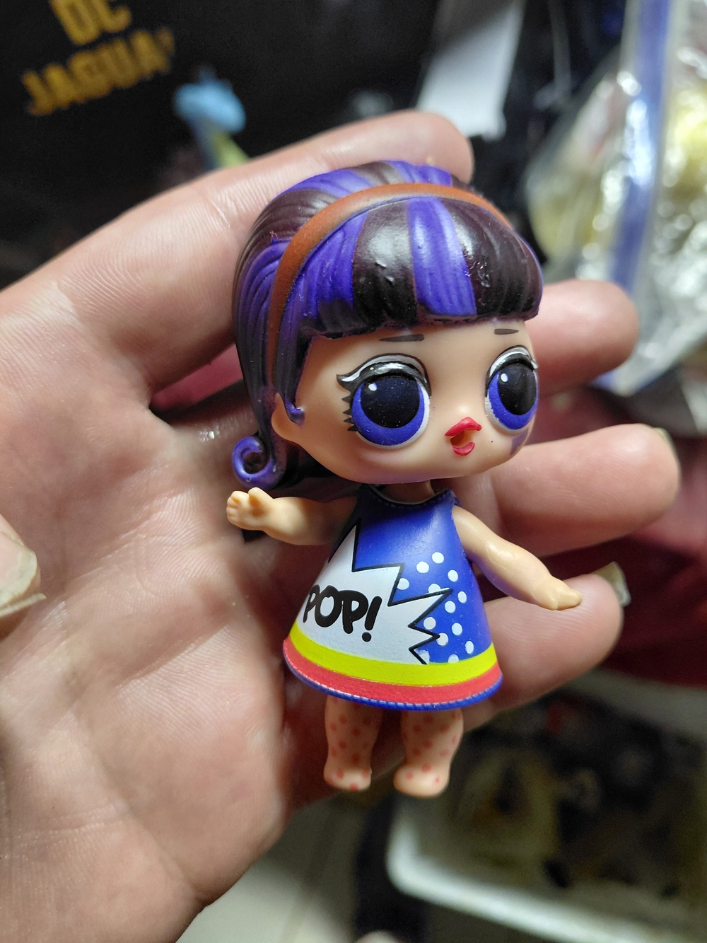 the Pop Heart character from the L.O.L. Surprise! Eye Spy / Under Wraps